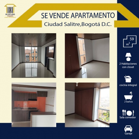 Calle 23 # 68- 59, CIUDAD SALITRE OCCIDENTAL, 2 Habitaciones Habitaciones, ,2 BathroomsBathrooms,Apartamento,En Venta,Conjunto Residencial Adarves del Salitre,4,1220